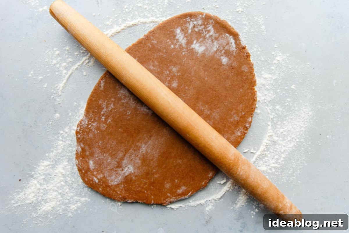 Spiced German Christmas Cookies 12 Rolled out Lebkuchen Cookie Dough