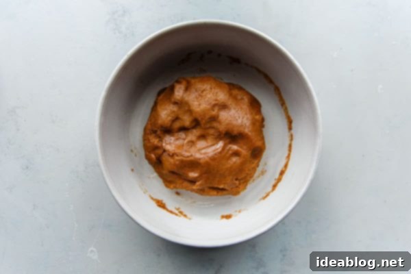 Spiced German Christmas Cookies 4 Lebkuchen Dough After Resting