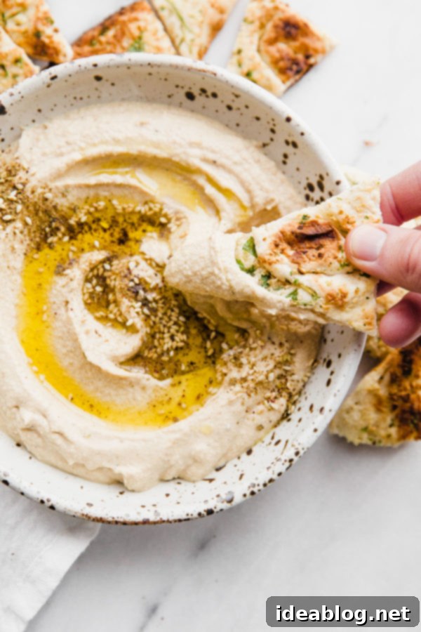 10 Effortless Bean and Lentil Meals 8 How to Make Hummus - an easy hummus recipe made with canned chickpeas, plus my favorite roasted garlic hummus recipe.