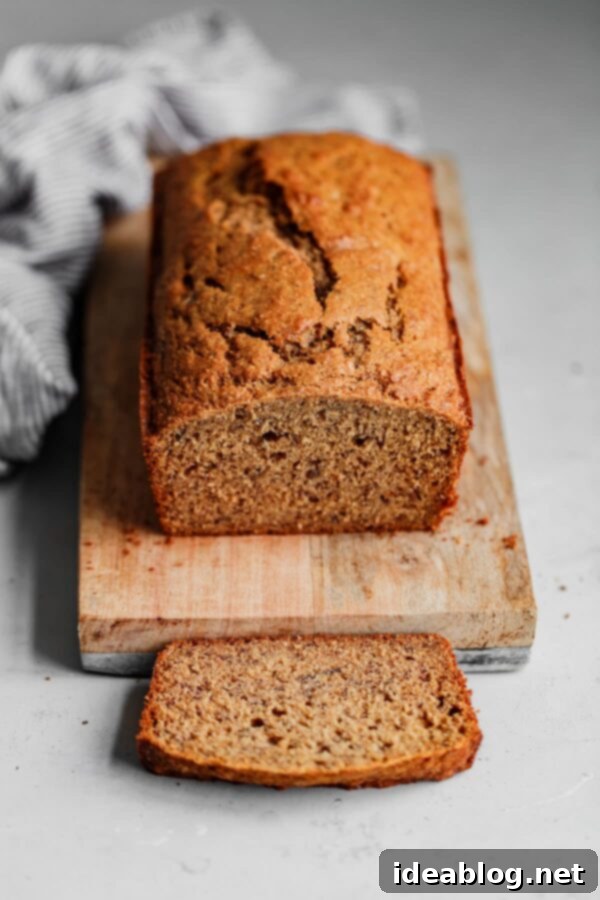Healthier Banana Bread preparation