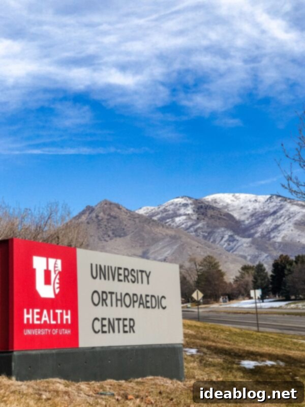 New Adventures Await 4 University of Utah Orthopaedic Center Entrance