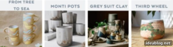 Handmade Ceramic Shop Guide: Diverse Artists Curated List of Artisan Ceramic Makers