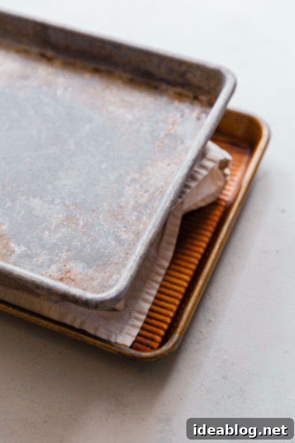 Secrets to Perfectly Pressed Tofu 8 Pressed Tofu Between Baking Sheets