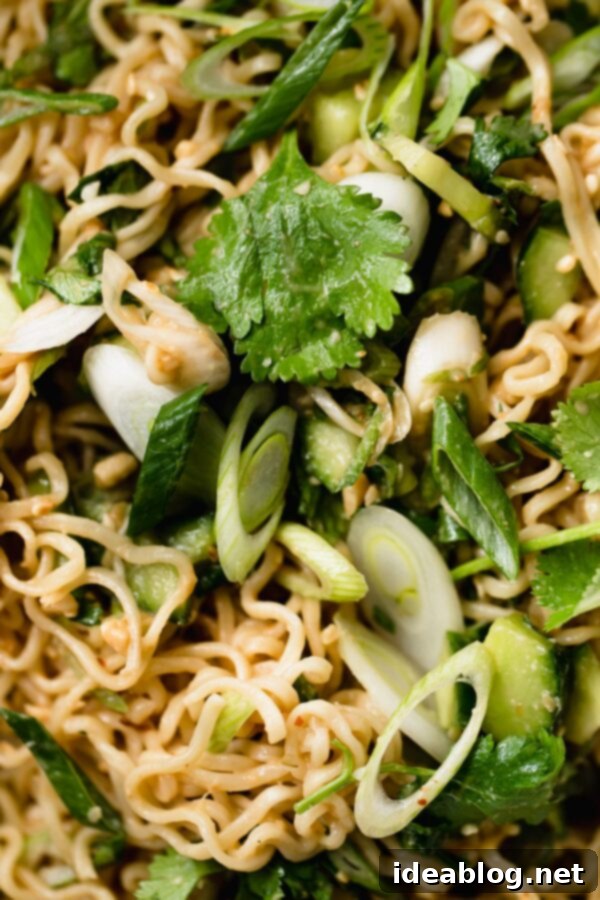 Fiery Peanut Noodles with Cool Cucumber 8 Spicy Peanut Noodles