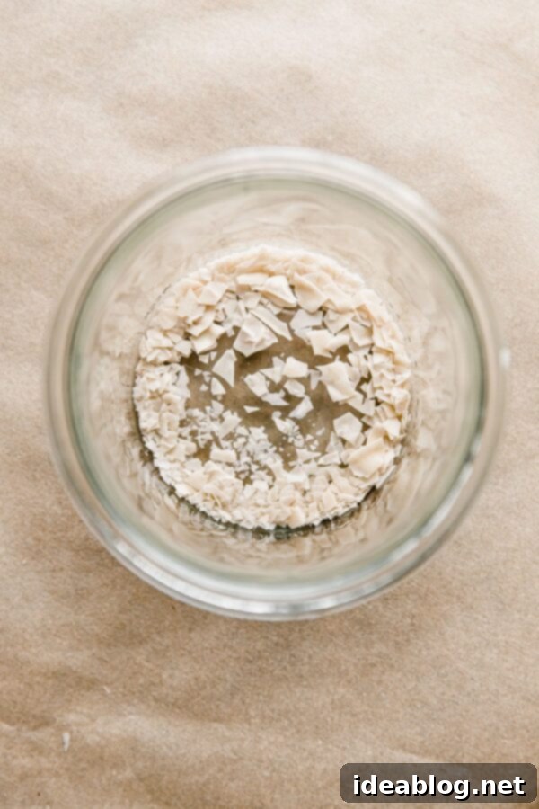 Resurrect Your Dried Sourdough Starter 4 Rehydrated Sourdough Starter in Glass Jar