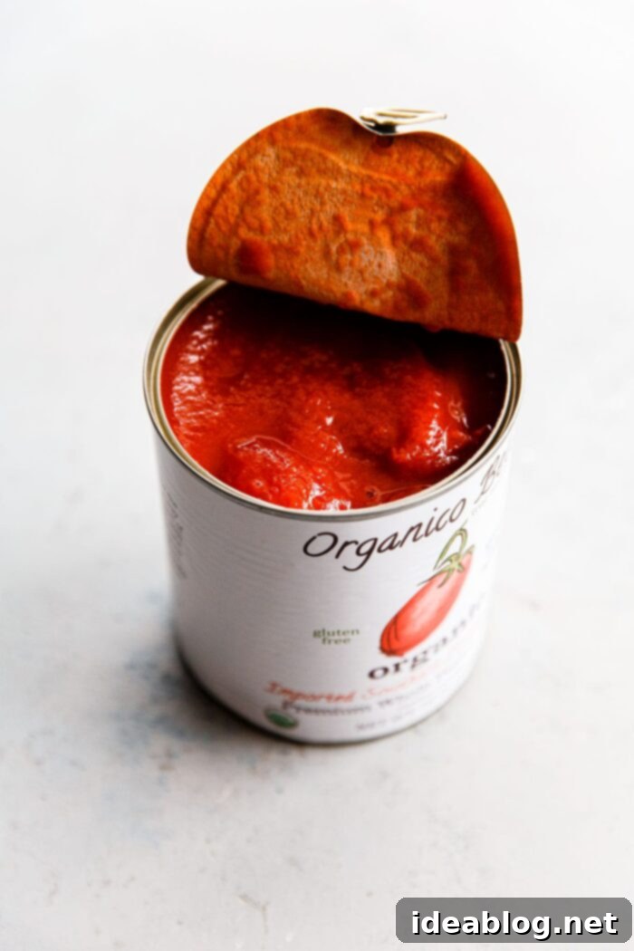 Perfect Homemade Pizza Sauce 3 Organico Bello Canned Tomatoes