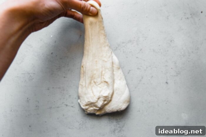 Artisan Sourdough Pizza Dough 12 Shaping Pizza Dough into Rounds