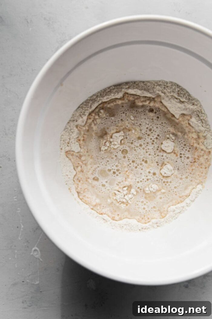 Mastering Flour Choices Bread vs All Purpose 6 Bread Flour Mixed with Water