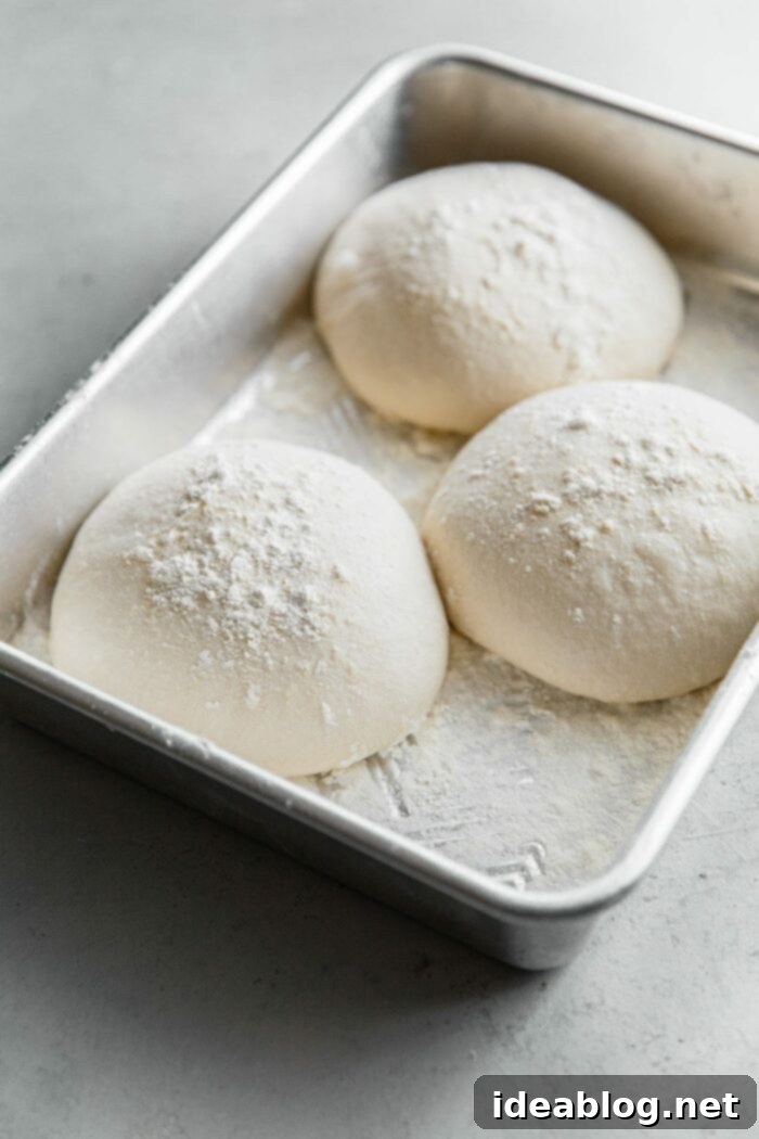 Mastering Flour Choices Bread vs All Purpose 10 Proofed Pizza Dough Balls