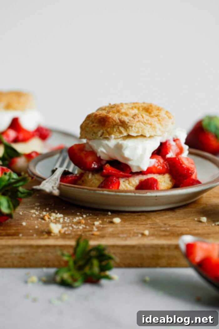 Lemon Cloud Strawberry Shortcakes 9 Homemade Strawberry Shortcake