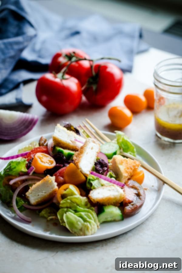 Savor Summer: 16 Irresistible BBQ Sides and Salads 14 Greek Salad with Crispy Feta