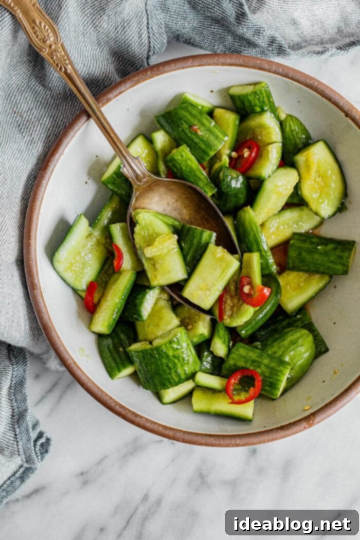 Savor Summer: 16 Irresistible BBQ Sides and Salads 7 Chinese Cucumber Salad