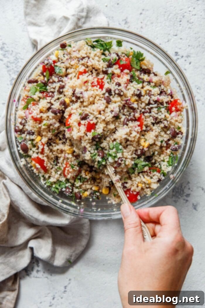 Savor Summer: 16 Irresistible BBQ Sides and Salads 8 Southwest Quinoa Salad