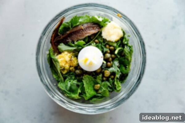 Vibrant Green Salsa Verde 9 How to Make Herb Salsa Verde in a food processor