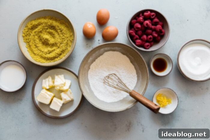 Raspberry Pistachio Perfection 5 Raspberry Pistachio Cake Ingredients