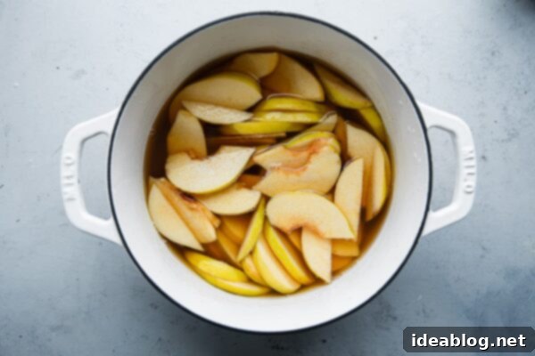 Silken Poached Quince 14 How to Poach Quince