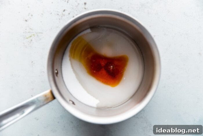 Spirit Infused Caramel Indulgence 5 Steps on how to make Caramel