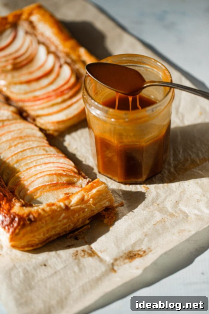 Autumn Apple Cloud Tart 14 Puff Pastry Apple Tart with Caramel