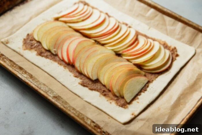 Autumn Apple Cloud Tart 9 How to Make A Puff Pastry Tart