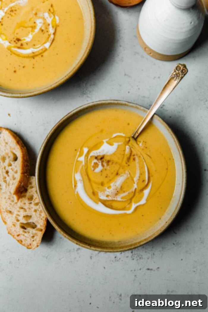 Fireside Sweet Potato & Squash Soup 6 Roasted Acorn Squash Sweet Potato Soup