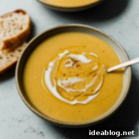 Fireside Sweet Potato & Squash Soup 7 Roasted Acorn Squash Sweet Potato Soup