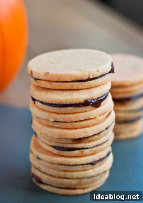 Bright Citrus Cremes 6 Stacked Citrus Sandwich Cookies