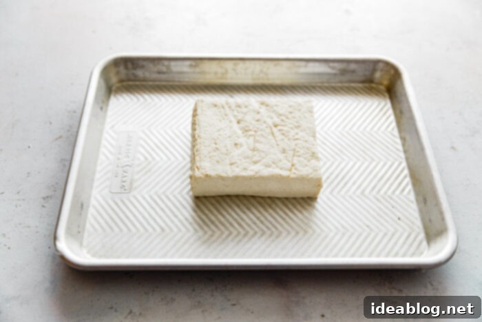 Spicy Peanut Crunch Tofu 6 Pressed Tofu