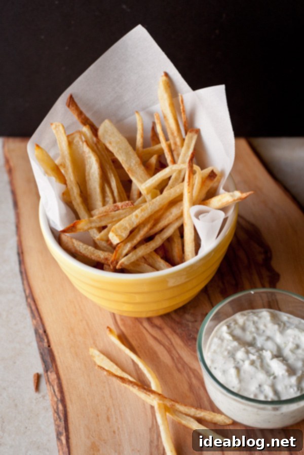 Oven-Baked Spicy Fries with Refreshing Raita 6 Spicy Oven Baked French Fries with Cucumber Raita