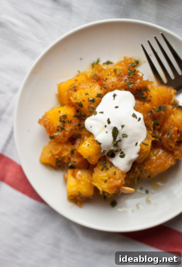 Pumpkin Zing 2 Sweet and Sour Pumpkin, a vibrant side dish