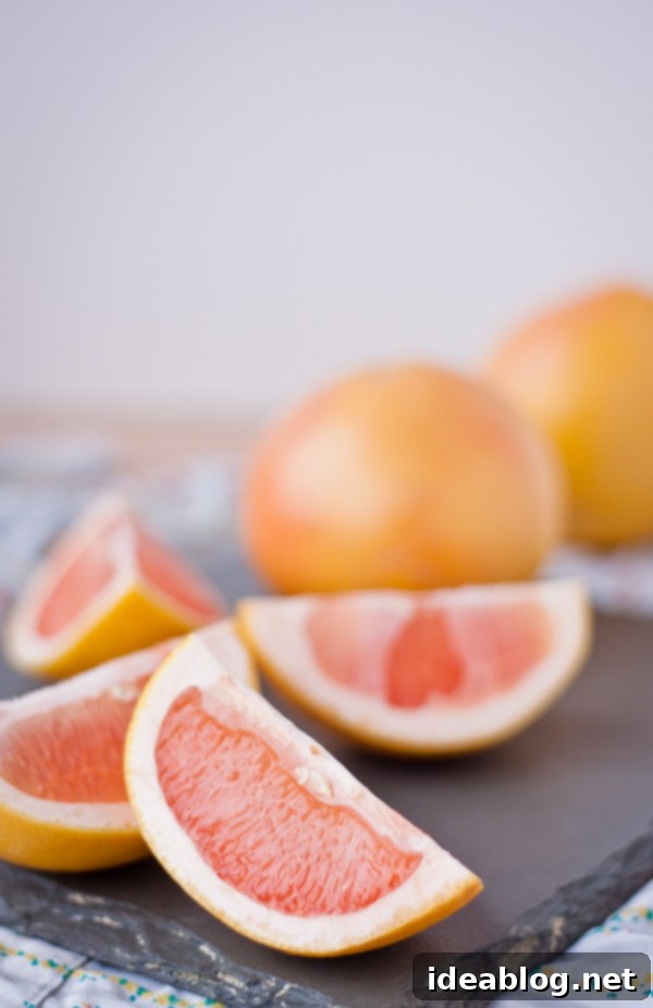 Crystalized Grapefruit Rind 4 Fresh Grapefruit Segments for Candying