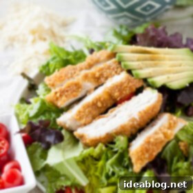 Crispy Tortilla Chicken Salad with Fresh Cilantro Dressing 8 Crispy Tortilla Crusted Chicken Salad with Zesty Cilantro Lime Dressing