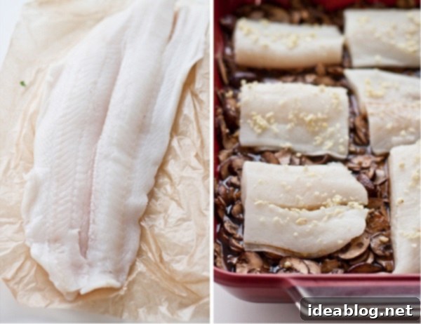 Ginger-Soy Infused Turbot with Forest Mushrooms 6 How to Make Turbot with Mushrooms, Ginger, & Soy Broth | bloggingoverthyme.com