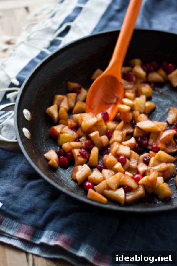 Honey-Kissed Yogurt Parfait with Tangy Cranberry-Apple Compote 3 Cranberry Apple Compote