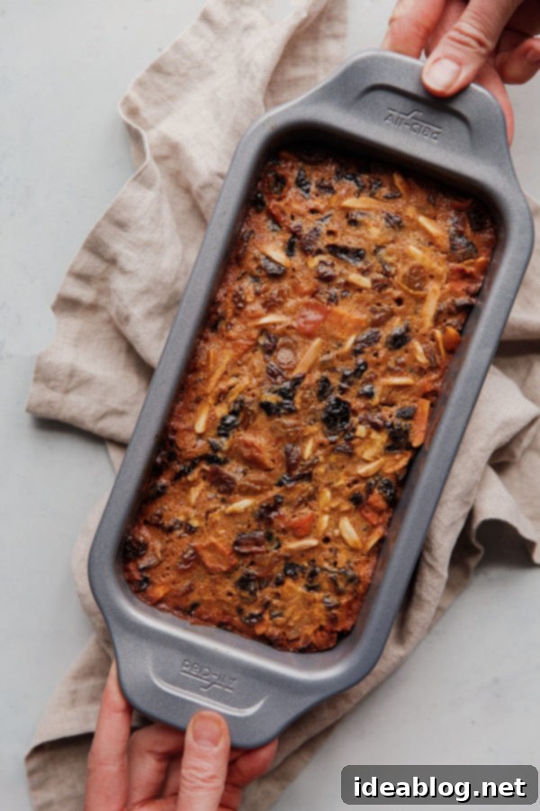 Global Grand Champion Fruit Cake 9 Baked Fruit Cake in Loaf Pan