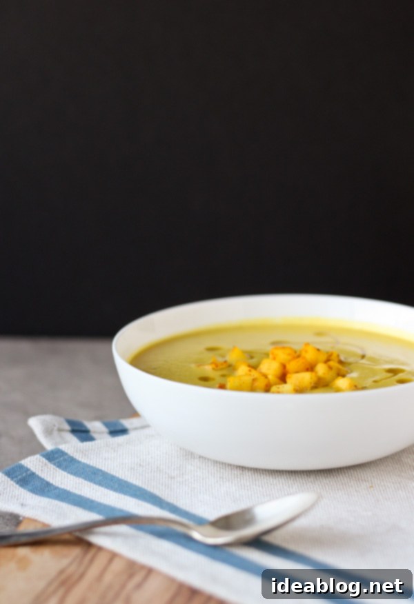 Golden Spiced Cauliflower Bisque 5 Curried Cream of Cauliflower and Apple Soup