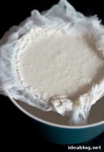 Homemade Ricotta: So Easy, So Delicious 5 Straining Homemade Ricotta Cheese