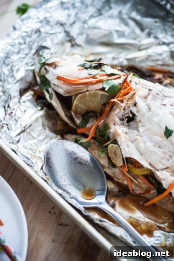 Savory Asian Baked Rockfish 6 Asian Style Baked Rockfish