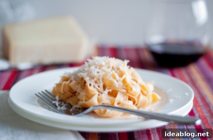 Fresh Handcrafted Red Pasta 7 homemade red pasta with grated parmesan