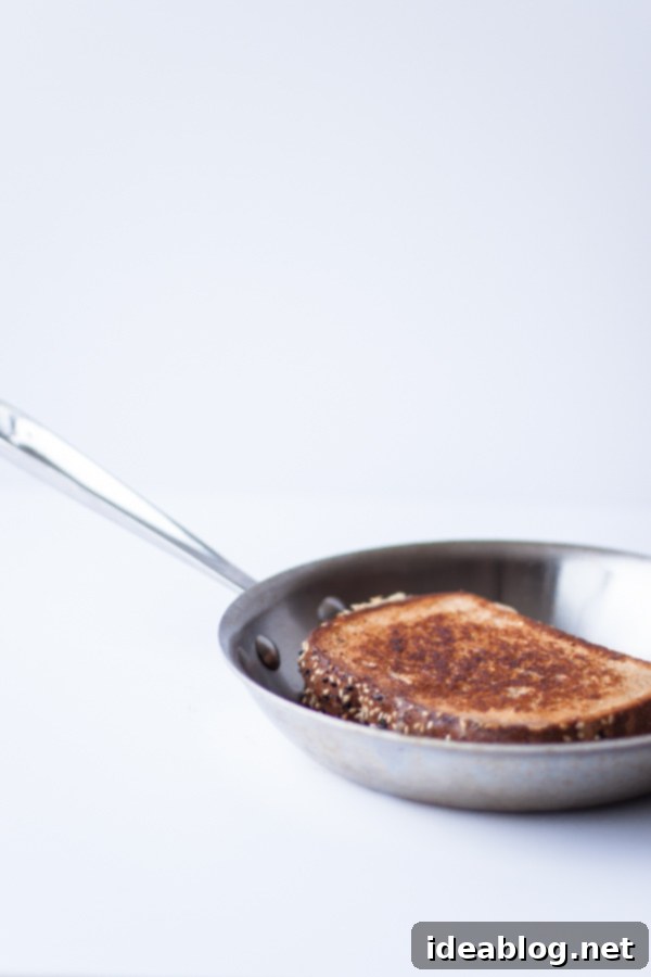 Flawless Dippy Eggs and Crispy Grilled Cheese Soldiers 8 Grilled Cheese in Pan