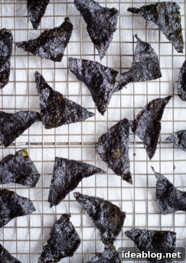 Crispy Nori Ahi Tartare 5 Crispy Nori Chips