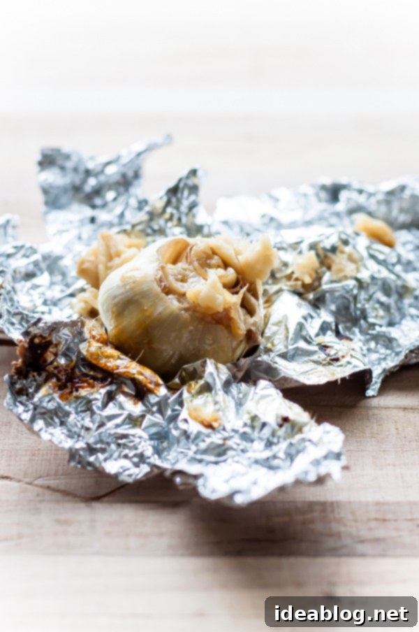 Crispy Eggplant with Creamy Roasted Garlic Yogurt 4 Roasted Garlic Bulb
